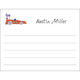 Race Car Flat Note Cards Image 4 of 4